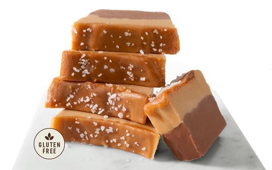 Bourbon Sea Salt Caramel Fudge